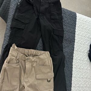 Black and Tan Cargo Pants